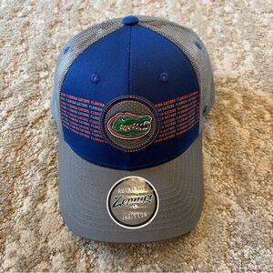 Florida Gators Trucker Hat Cap Zephyr NCAA Mesh Back Adjustable SEC NWT